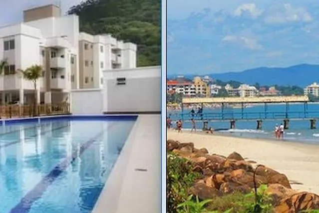 Apartamento Em Canasvieiras Mil E Seissentos Metros Da Praia, 5 Carteirinhas Simultaneas De Picina, Ar Condicionado Nos Quartos, Uma Vaga De Garagem E Nao Aceita Animais